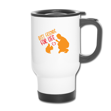 Beste Freunde Geschenke Thermobecher - Eichhörnchen beste Freunde