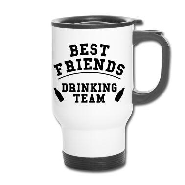 Beste Freunde Geschenke Thermobecher - Beste Freunde Alkohol
