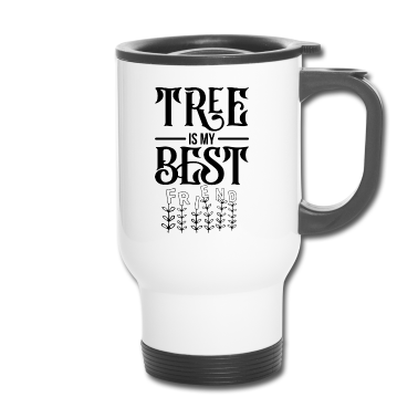 Beste Freunde Geschenke Thermobecher - Bäume sind die Besten Freunde