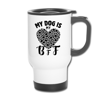 Beste Freunde Geschenke Thermobecher - Mein Hund ist mein bester Freund