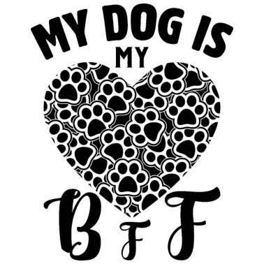Motiv Mein Hund ist mein bester Freund