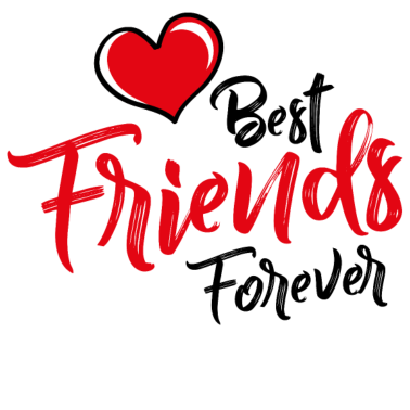 Motiv beste freunde herz