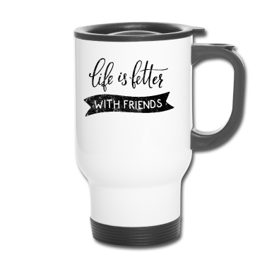 Beste Freunde Geschenke Thermobecher - Beste Freunde Leben