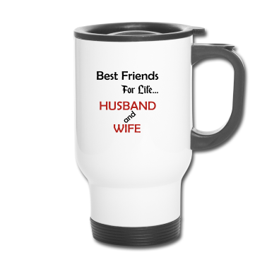 Beste Freunde Geschenke Thermobecher - Ehepaar beste Freunde