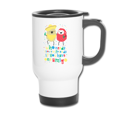 Beste Freunde Geschenke Thermobecher - Amigos - beste Freunde