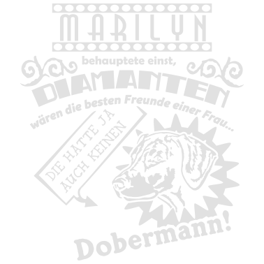 Motiv Bester Freund Dobermann