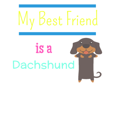 Motiv Mein bester Freund ist ein Dackel