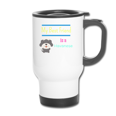 Beste Freunde Geschenke Thermobecher - Mein bester Freund ist ein Havaneser
