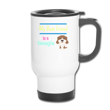 Beste Freunde Geschenke Thermobecher - Mein bester Freund ist ein Beagle