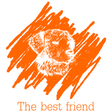 Motiv Hund bester Freund