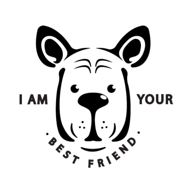 Motiv Hund Ich bin dein bester Freund