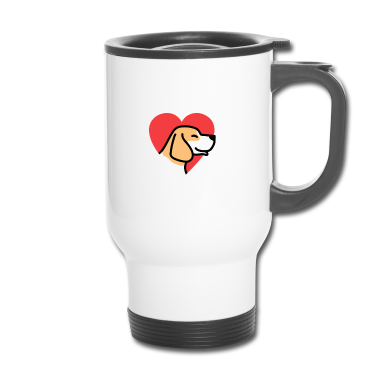 Beste Freunde Geschenke Thermobecher - Beste Freunde Hundeliebe