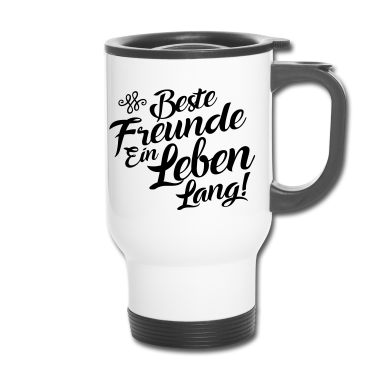 Beste Freunde Geschenke Thermobecher - beste freunde ein leben