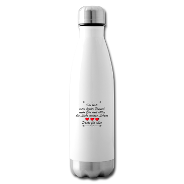 Beste Freunde Geschenke Trinkflasche - Du bist mein bester Freund mein Ein und Alles