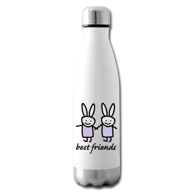 Beste Freunde Geschenke Trinkflasche - Beste Freunde Hasen