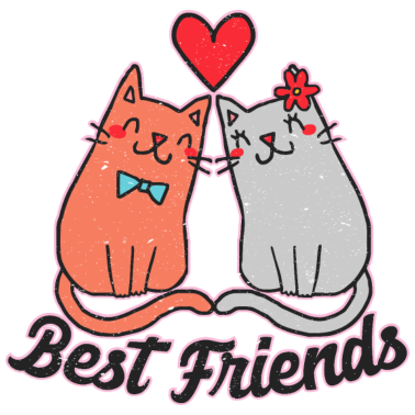 Motiv Best Friends - Beste Freunde