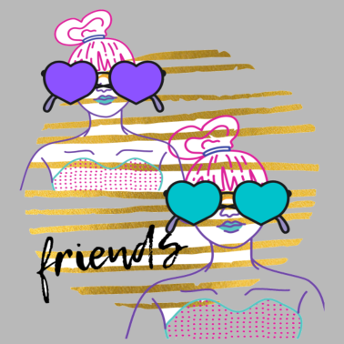 Motiv Beste Freunde.