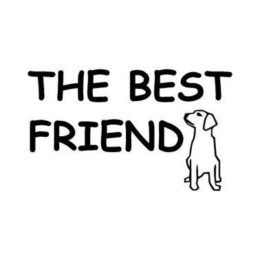 Motiv Hund der beste Freund