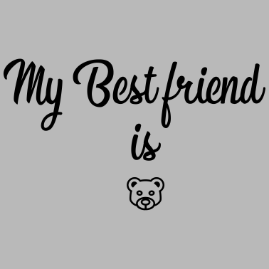 Motiv Mein bester Freund ist Bär