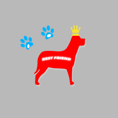 Motiv Mein Hund der beste Freund