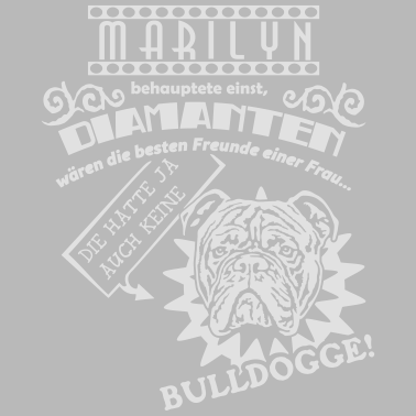 Motiv Bulldogge bester Freund