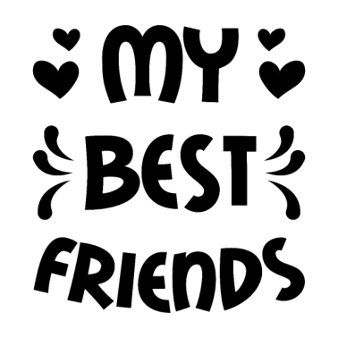 Motiv Beste Freunde BFF