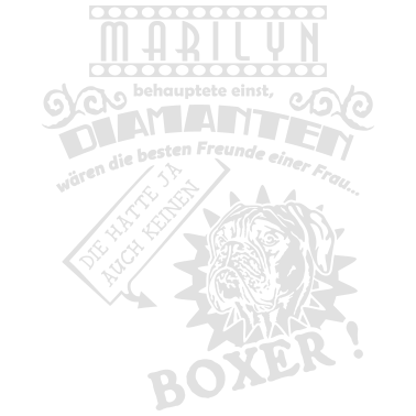 Motiv Boxer bester Freund