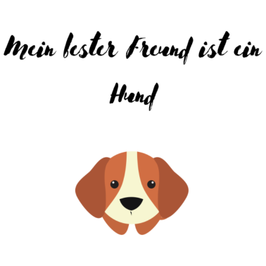 Motiv Mein bester freund ist ein Hund