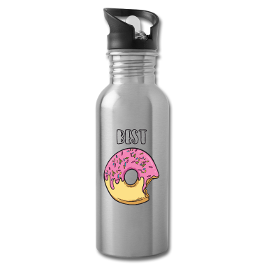 Beste Freunde Geschenke Trinkflasche - Beste Freunde Best Donut Geschenk