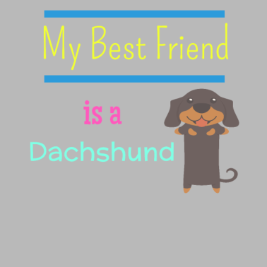 Motiv Mein bester Freund ist ein Dackel