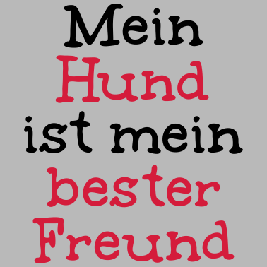 Motiv Mein Hund ist mein bester Freund
