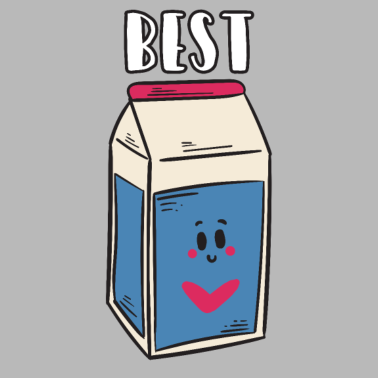 Motiv Beste Freunde Best Milchtüte Geschenk