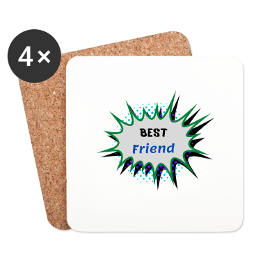 Beste Freunde Geschenke Untersetzer - Bester Freund