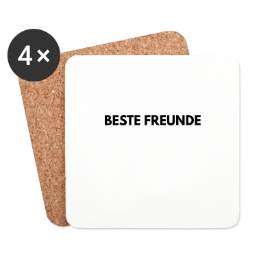 Beste Freunde Geschenke Untersetzer - Beste Freunde