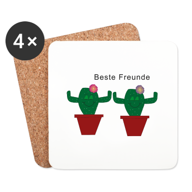 Beste Freunde Geschenke Untersetzer - Beste Freunde