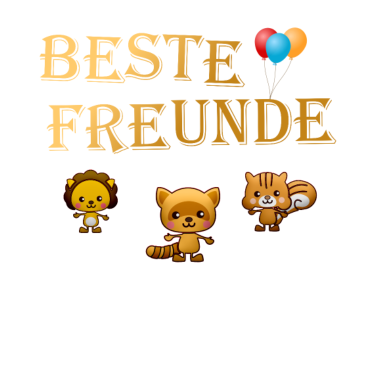 Motiv Beste Freunde