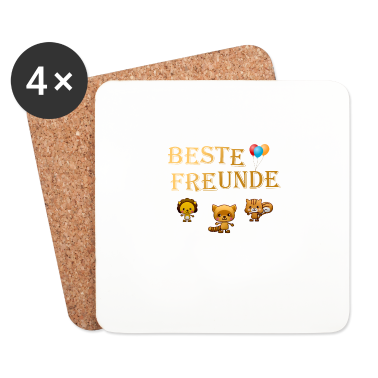 Beste Freunde Geschenke Untersetzer - Beste Freunde