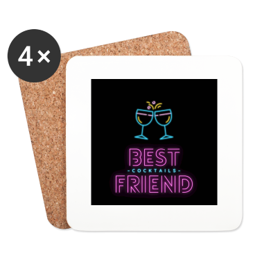 Beste Freunde Geschenke Untersetzer - Beste Freunde