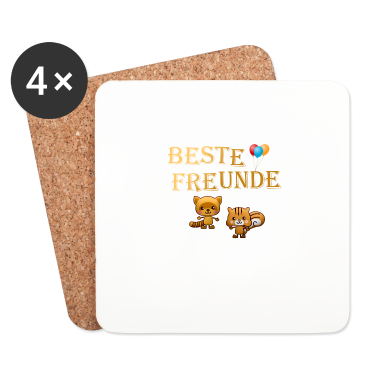 Beste Freunde Geschenke Untersetzer - Beste Freunde
