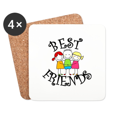Beste Freunde Geschenke Untersetzer - BESTE FREUNDE