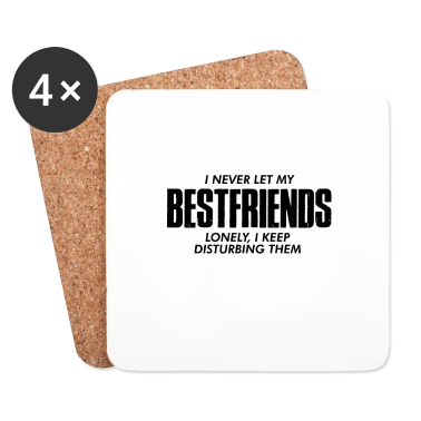 Beste Freunde Geschenke Untersetzer - beste Freunde