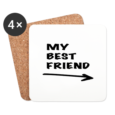 Beste Freunde Geschenke Untersetzer - Beste Freunde