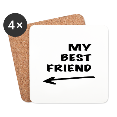 Beste Freunde Geschenke Untersetzer - Beste Freunde