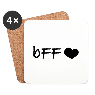 Beste Freunde Geschenke Untersetzer - Beste Freunde