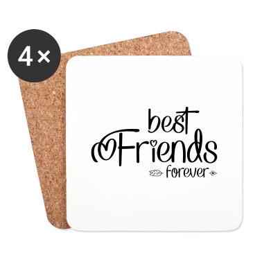 Beste Freunde Geschenke Untersetzer - Beste Freunde