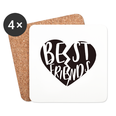 Beste Freunde Geschenke Untersetzer - Beste Freunde