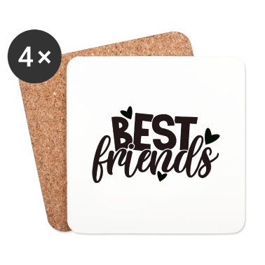 Beste Freunde Geschenke Untersetzer - Beste Freunde