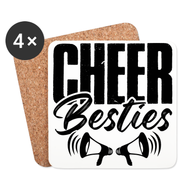 Beste Freunde Geschenke Untersetzer - cheerleader beste freunde