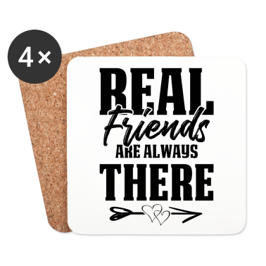Beste Freunde Geschenke Untersetzer - echter bester freund