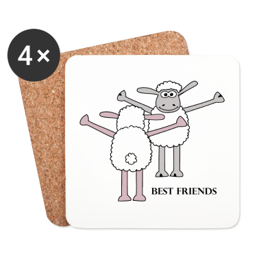 Beste Freunde Geschenke Untersetzer - Beste Freunde, Best Friends